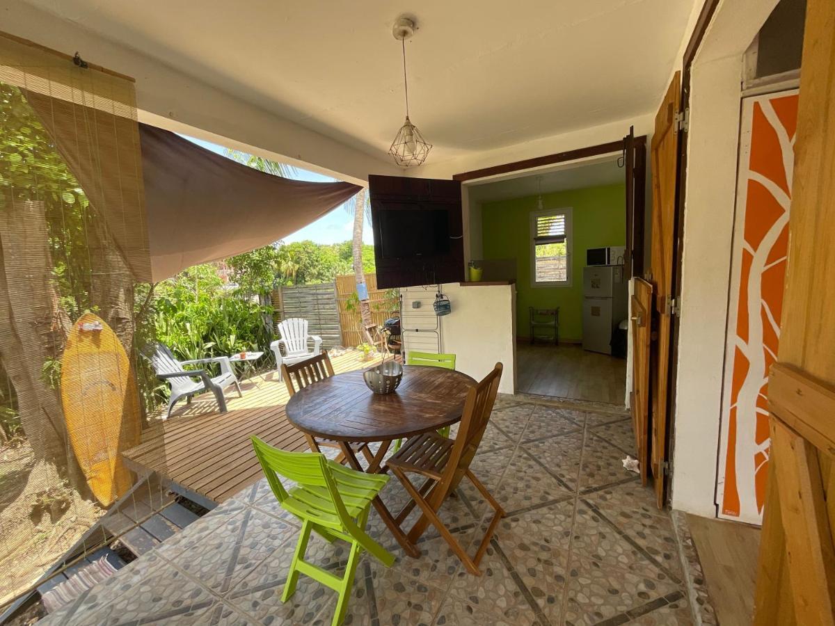 Villa Bungalows Les Vagues Abondes Sainte-Anne  Exterior foto