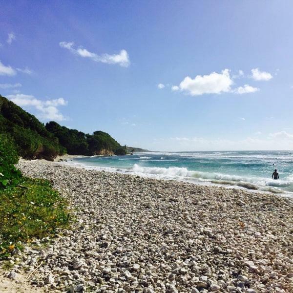 Villa Bungalows Les Vagues Abondes Sainte-Anne  Exterior foto
